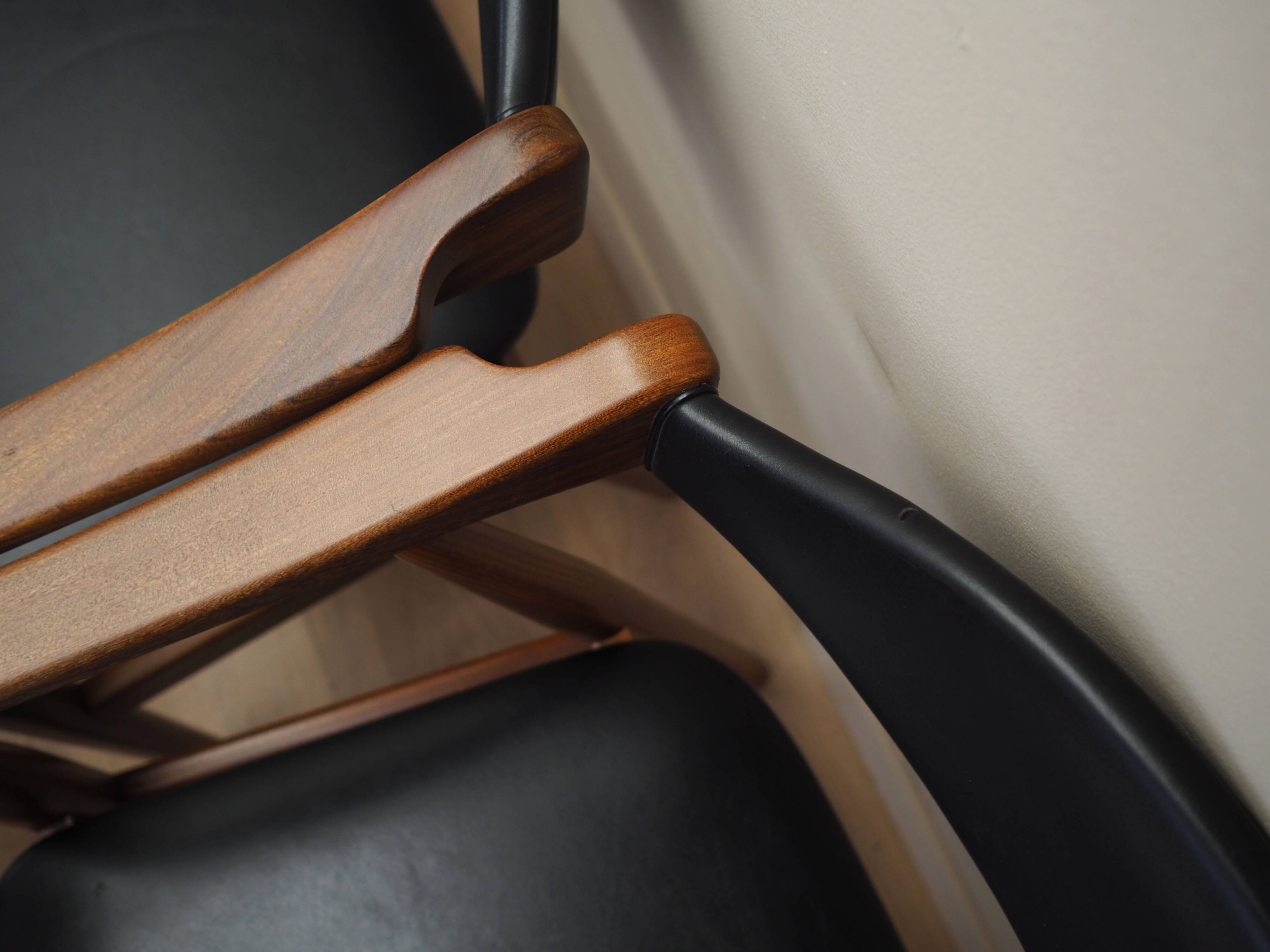 Set of six teak chairs, Danish design, 1970s, manufacture: Farstrup Møbler