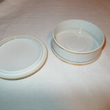 Round porcelain box