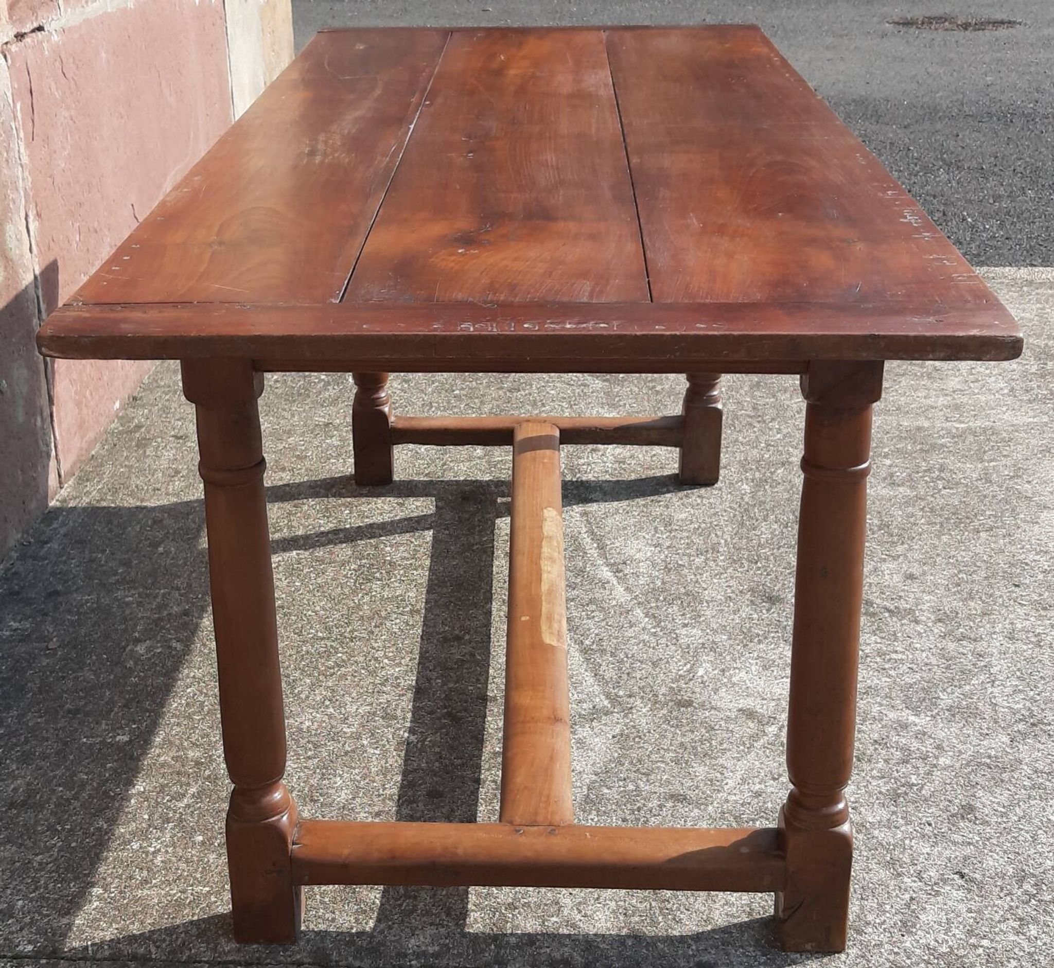 Table de ferme ancienne (175 x 71 cm.)