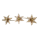 Large floral wall light in brass and gilded metal, Willy Daro, 1970.