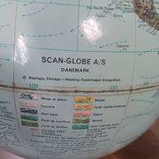 Globe terrestre, années 60/70 .