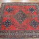 Hand-knotted afchari carpet Iran 132x143cm