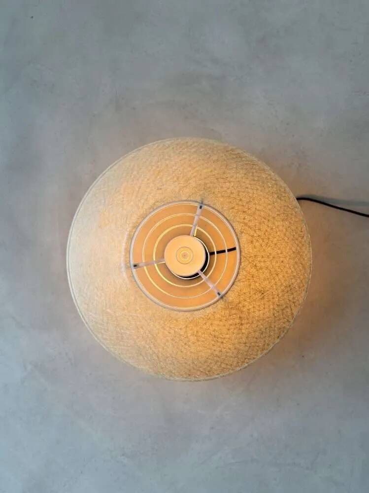 Louis Kalff ceiling light Philips from the 1950s in fibreglass.