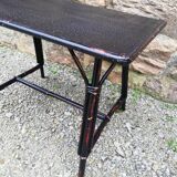Bureau rotin enfant, table basse