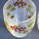 Non-selfish night service - art nouveau - hand-decorated satin blown crystal