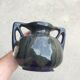 Sandstone vase enamelled art studio Jack Labrec