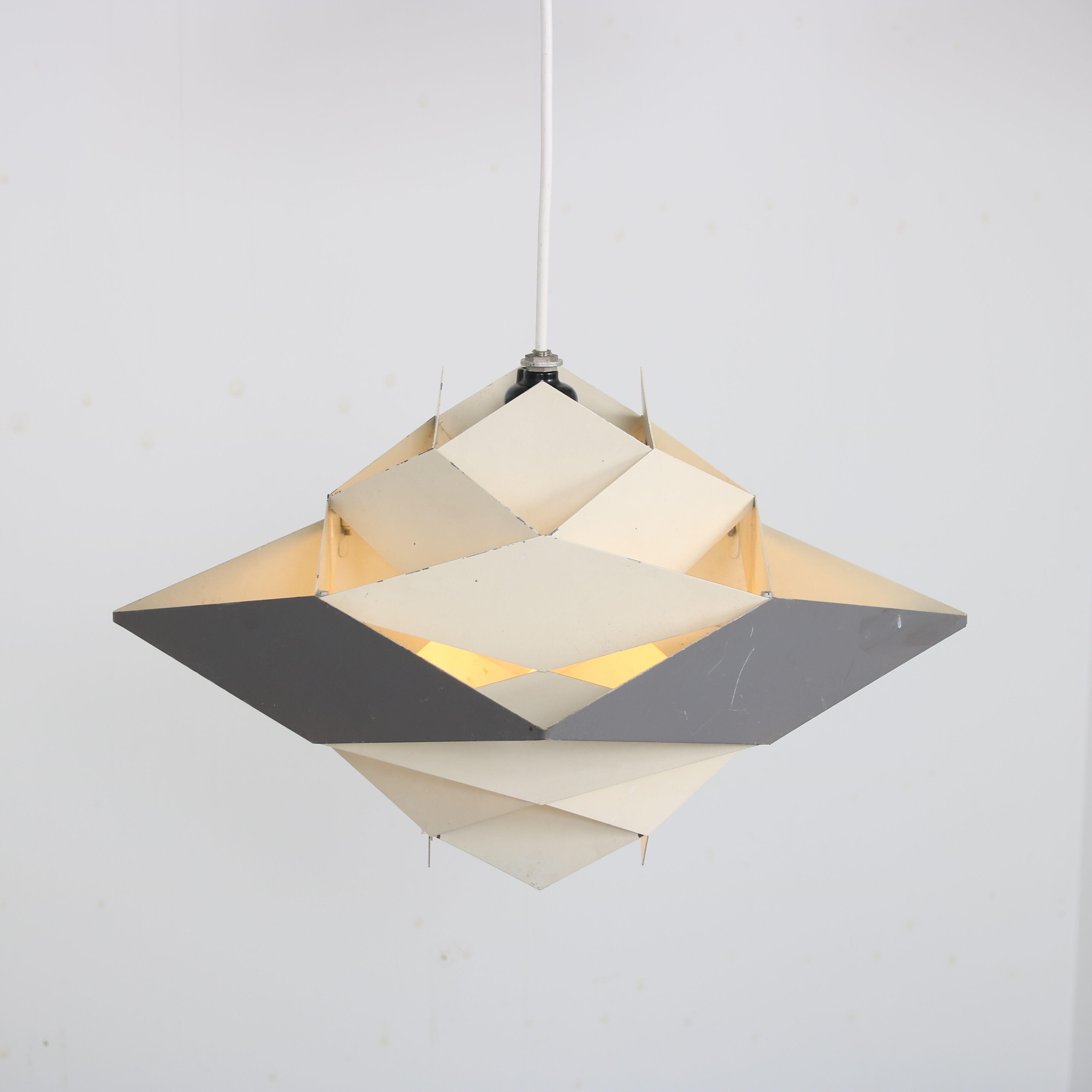 1960s “Symphoni” Hanging lamp by Preben Dahl for Hans Følsgaard A/S, Denmark