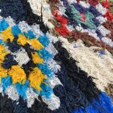 Tapis berbere boucherouite couloir 80x265 cm