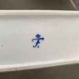 Vintage minimalist porcelain vase from Fürstenberg, Germany.