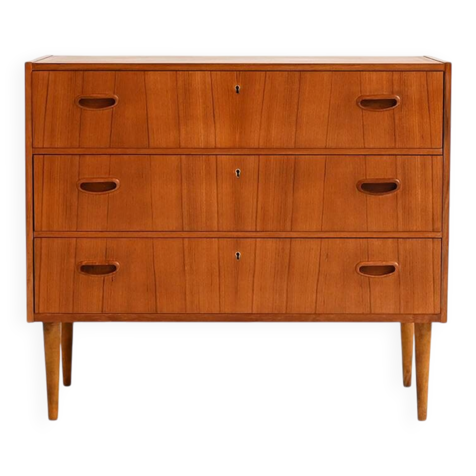 Teak chest of drawers by Karlit, Sweden, 1950s/60s