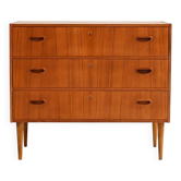 Teak chest of drawers by Karlit, Sweden, 1950s/60s