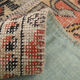 5x8 Neutral Red Beige Oushak Patchwork Rug 245x168Cm