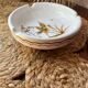Cendrier en porcelaine Décors Vieux Moustier
