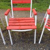 4 Tolix T2 Armchairs