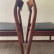 Pair of Scandinavian teak chairs, 1960s