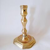 Bougeoir  bronze doré à binet percé XVII siècle