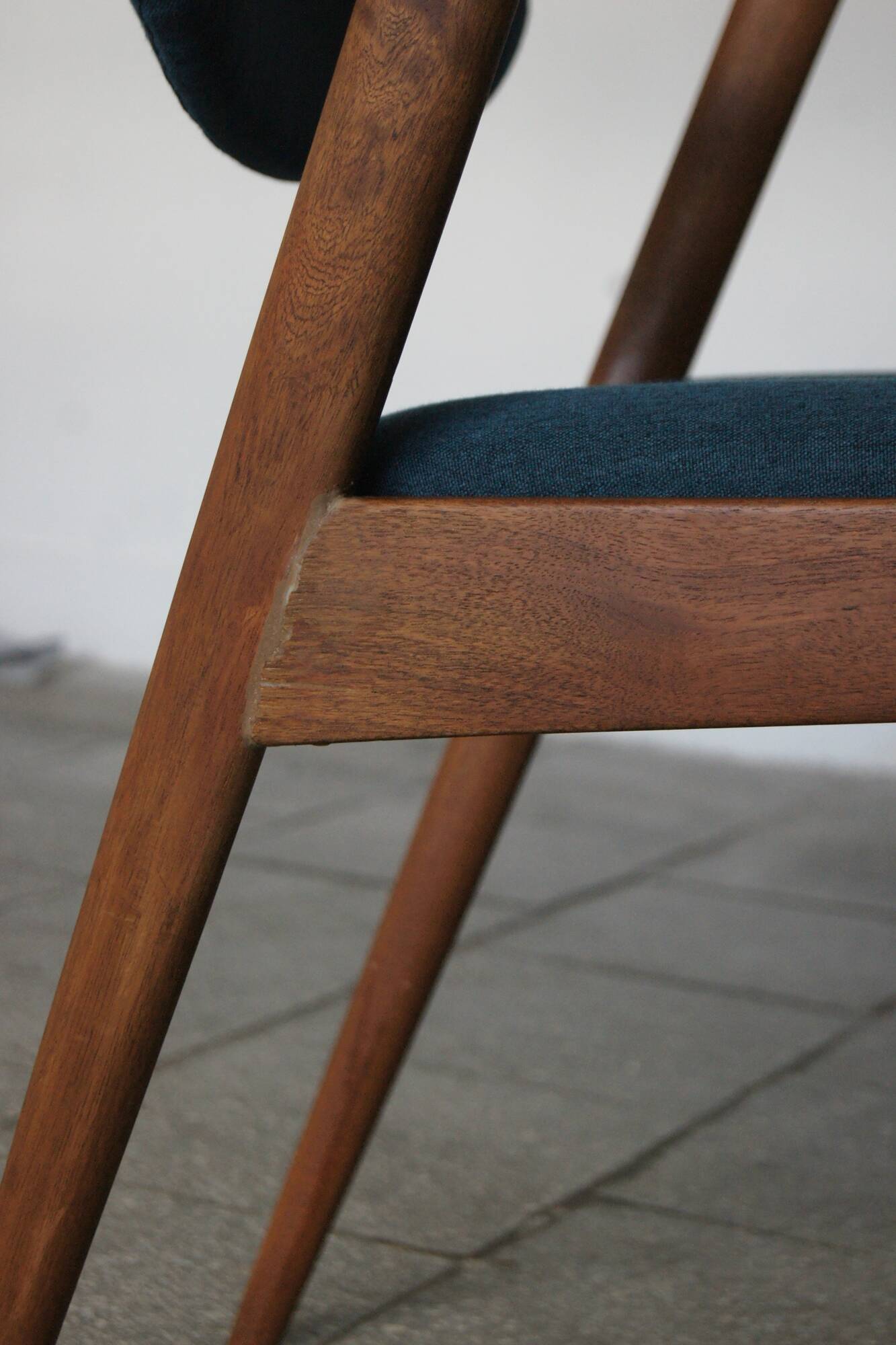 Chaises en teck modèle 42 par Kai Kristiansen pour Schou Andersen, ensemble de 6