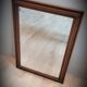 Classic wooden mirror 50x70