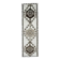 Vintage Turkish Oushak Handmade Wool Cotton White Runner Rug 100x320