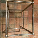 Petite table en verre 30 x 36 cm