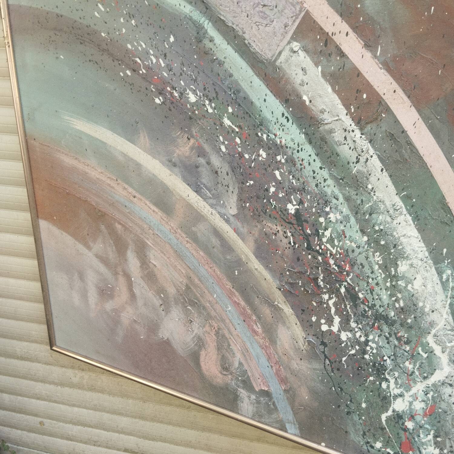 Contemporary oil painting on canvas