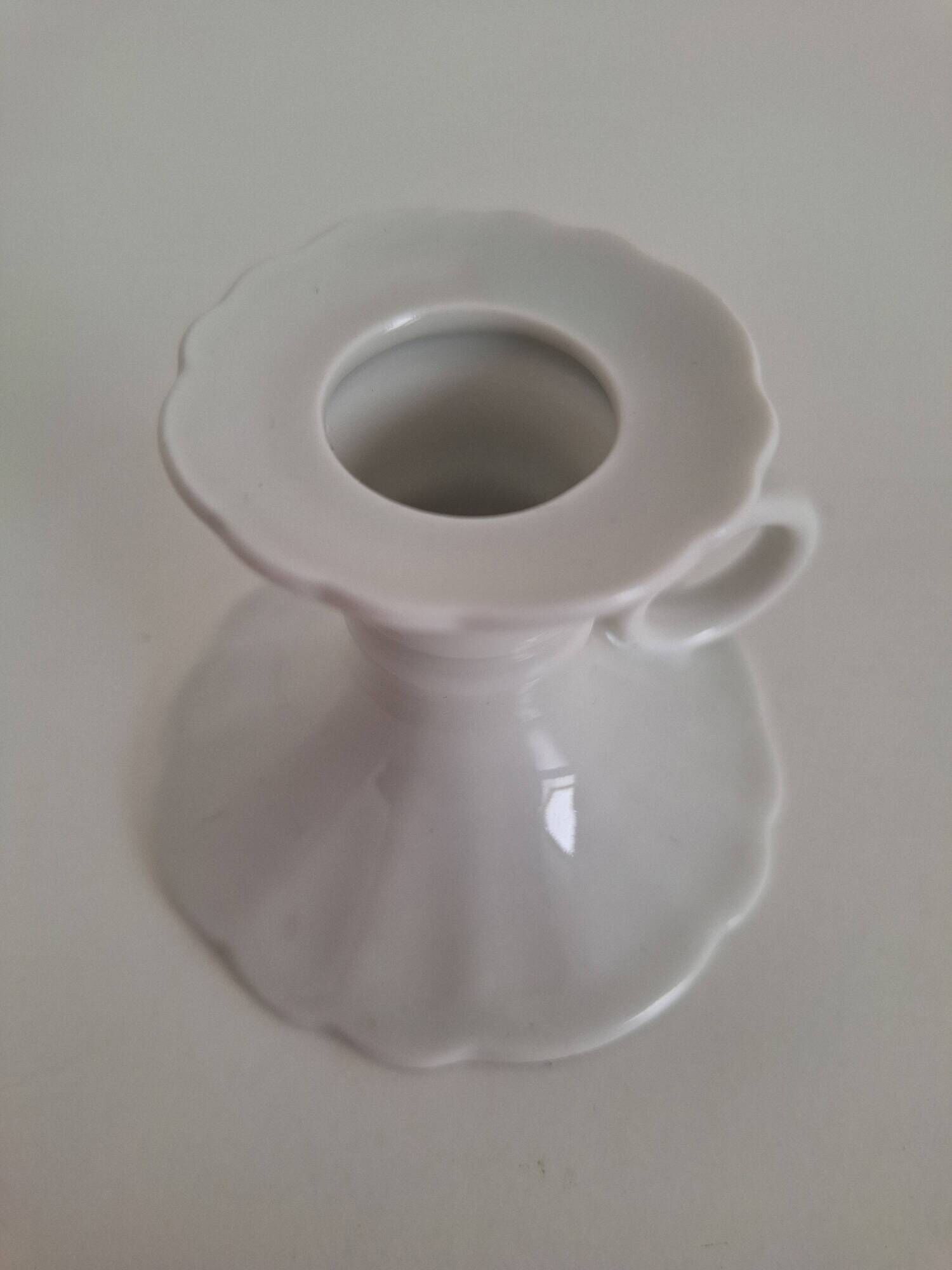 Bedroom candle holder in Tuileries Porcelain