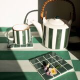 Coasters glass enamels-coasters-mosaic-handmade