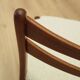Set of six teak chairs, Danish design, 1960s, made in Denmark