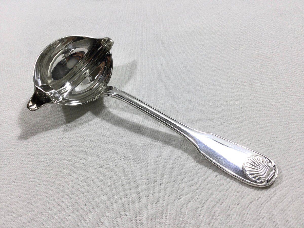 Christofle - Spoon with Vendôme Shell Sauce