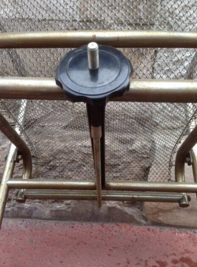 Vintage armchair in ribbed fabric and chrome steel from the 1940s France