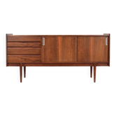 Mid-Century Polish Walnut Sideboard from Bytomskie Fabryki Mebli, 1960s.
