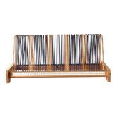Vintage record holder for 50 vinyls - 1960s