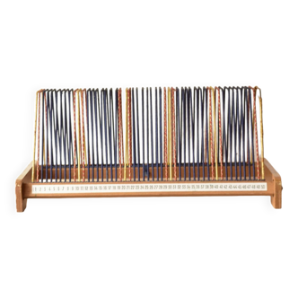 Vintage record holder for 50 vinyls - 1960s
