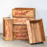 Poulain chocolate transport case