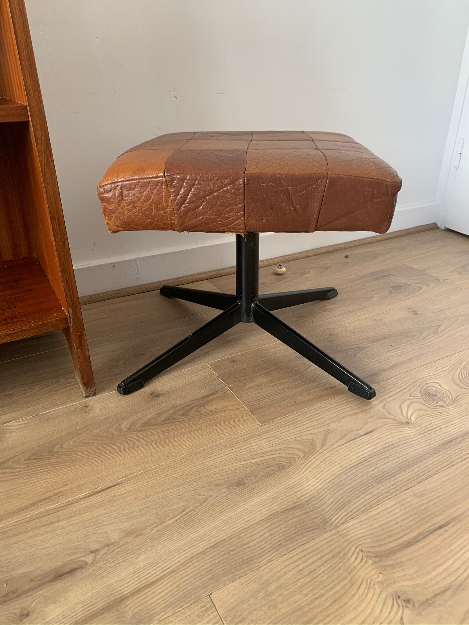 Scandinavian ottoman 1970