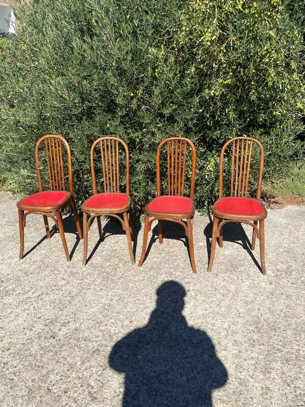 4 chaises de la maison Fischel