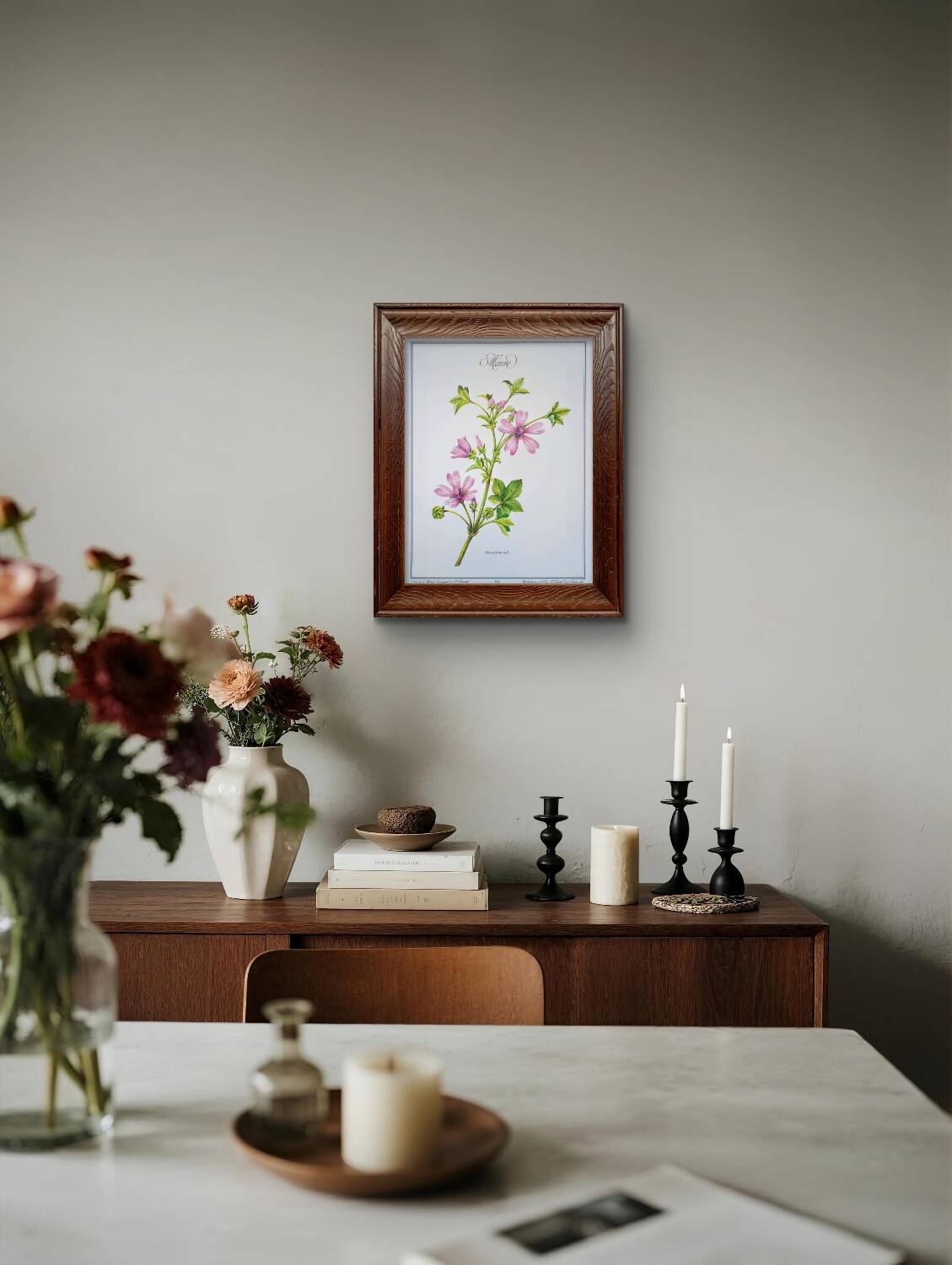 Printed in 1986, the Mauve. Vintage Botany.