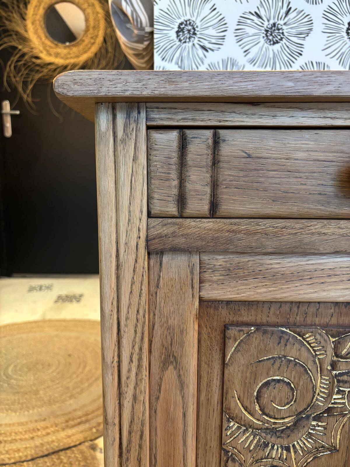 Buffet Bella bois Art Déco