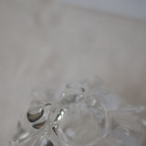 Candlestick in crystal of valves the castle
