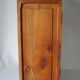 Antique walnut display cabinet from the 20th century.