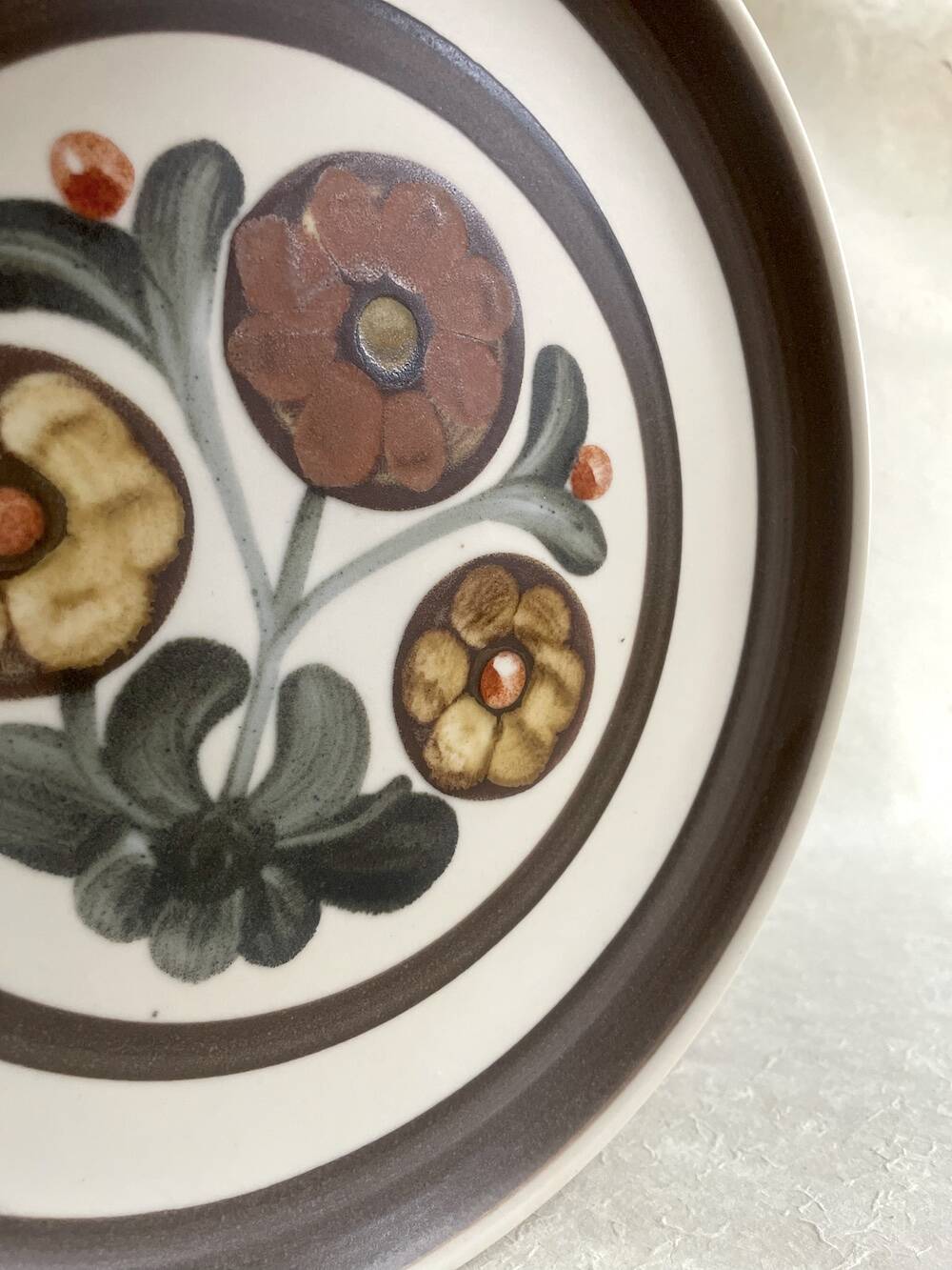 Lot de 7 assiettes plates Langley "Mayflower" – Fabriquées en Angleterre