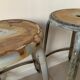 Lot 4 tabourets Nicolle anciens