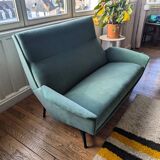 Sofa bench by Guy Besnard for Claude Vassal publisher