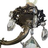 5-light crystal chandelier