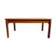 Table basse en teck par Nathan