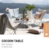 Lafuma cocoon outdoor table