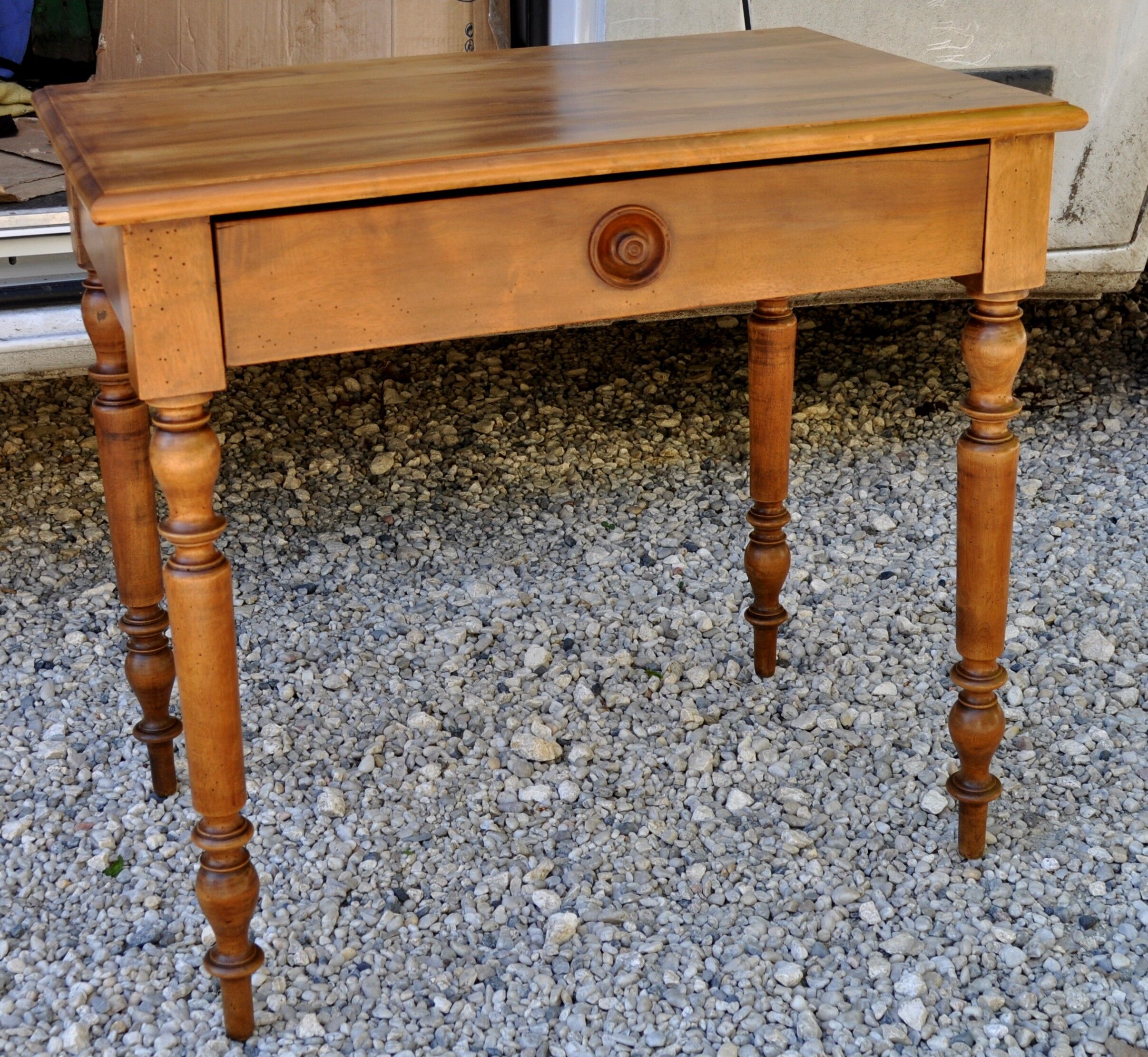Old walnut desk