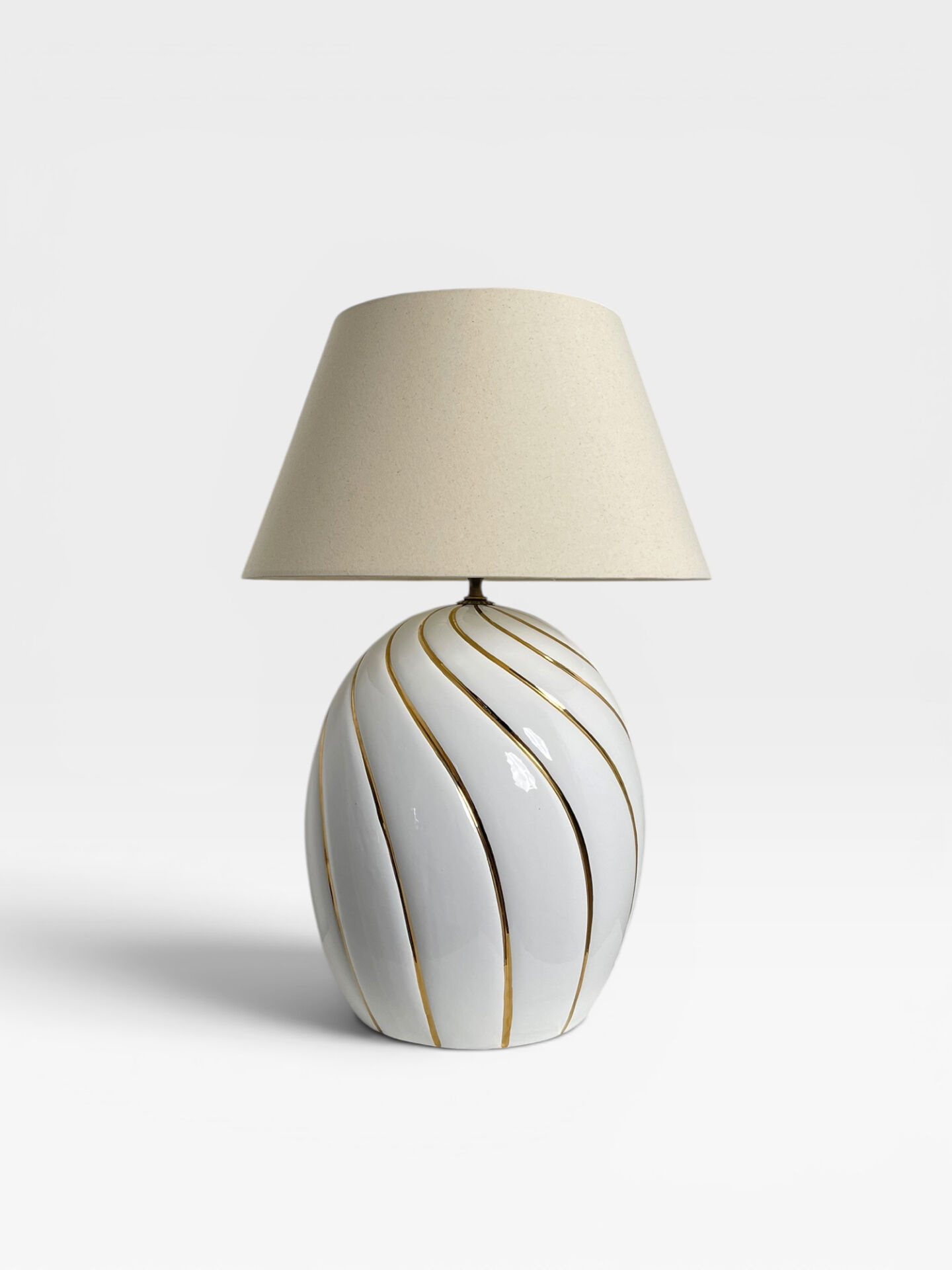 Lampe en céramique Italie 1970
