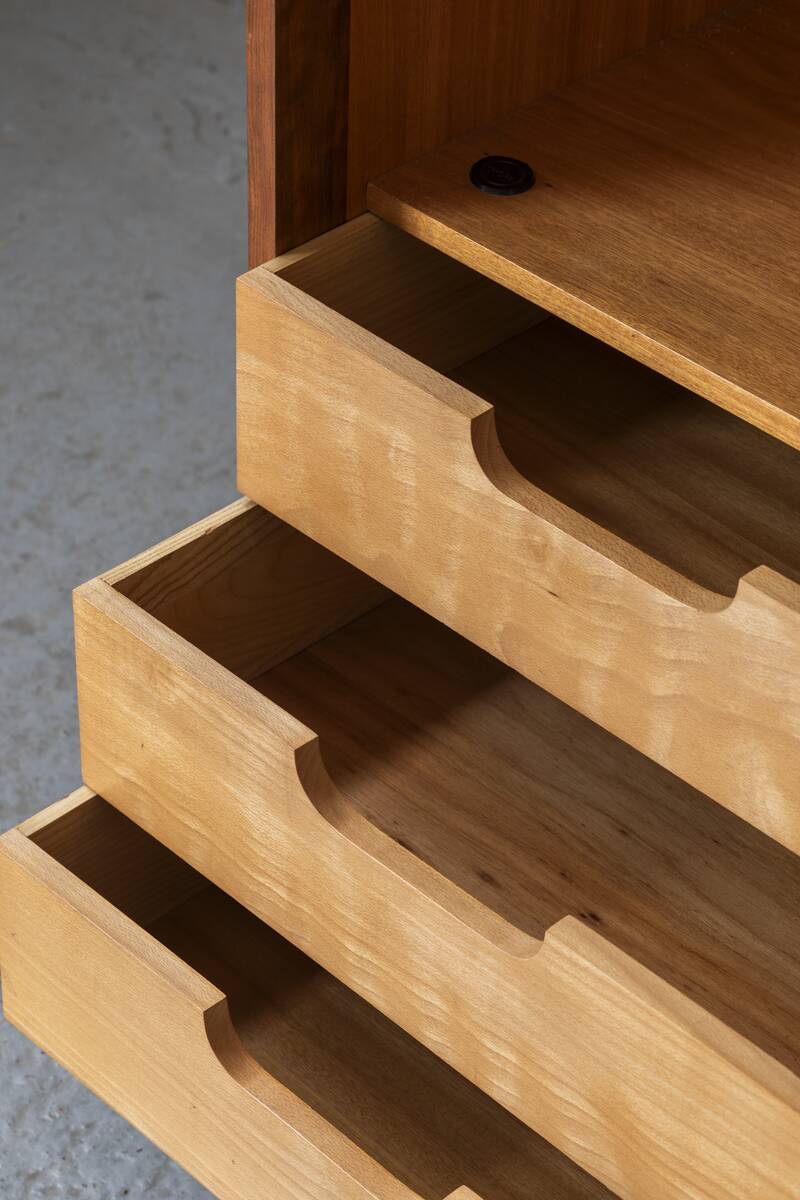 Wardrobe by Alfred Hendrickx for Belform, Belgian design, 1960s