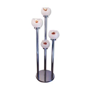 Lampadaire italien sculptural en verre de Murano par Toni Zuccheri pour VeArt, années 1970